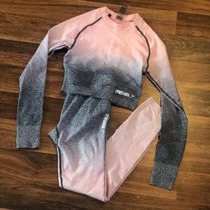 Gymshark Seamless Leggings & Crop Top